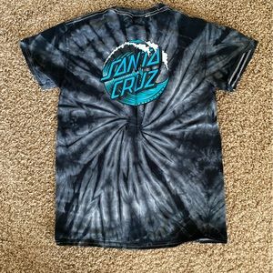 Santa Cruz tie dye shirt